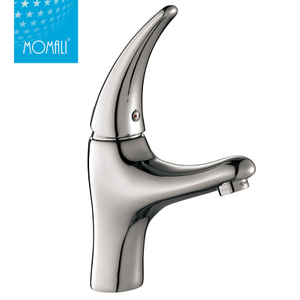 Classical Basin For Bathrooms With Single Handle Waterfall Faucet 