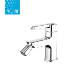China manufactured modern design single handle brass body water bidet faucet