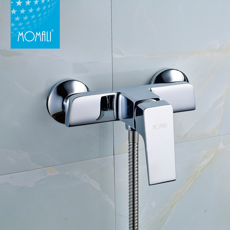 China wall mounted brass water tap bath mixer faucet for home and hotel