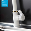 Wholesale white painting single handle faucet european kitchen tap